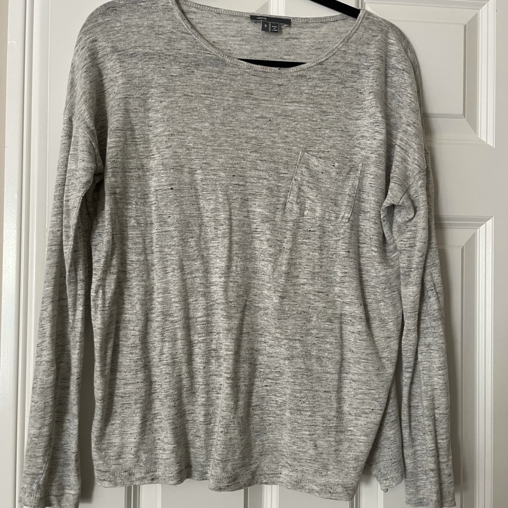 Vince 100% linen top